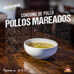 Consome de pollo